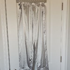 Silver Satin LIKE Pajamas